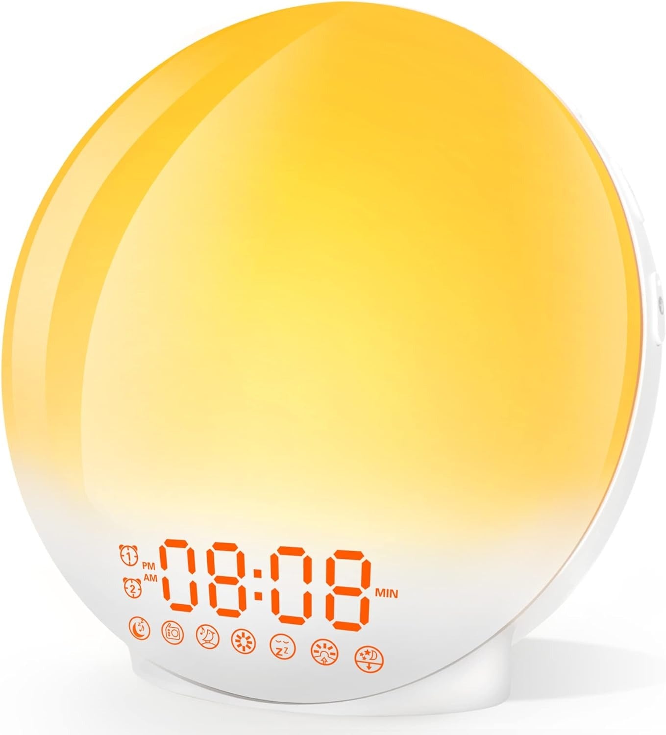 Sunrise Alarm Clock Wake Up Light 7 Sounds, Dual Alarms, Snooze, FM Radio - 9331816489514 Toy Chest Australia 1