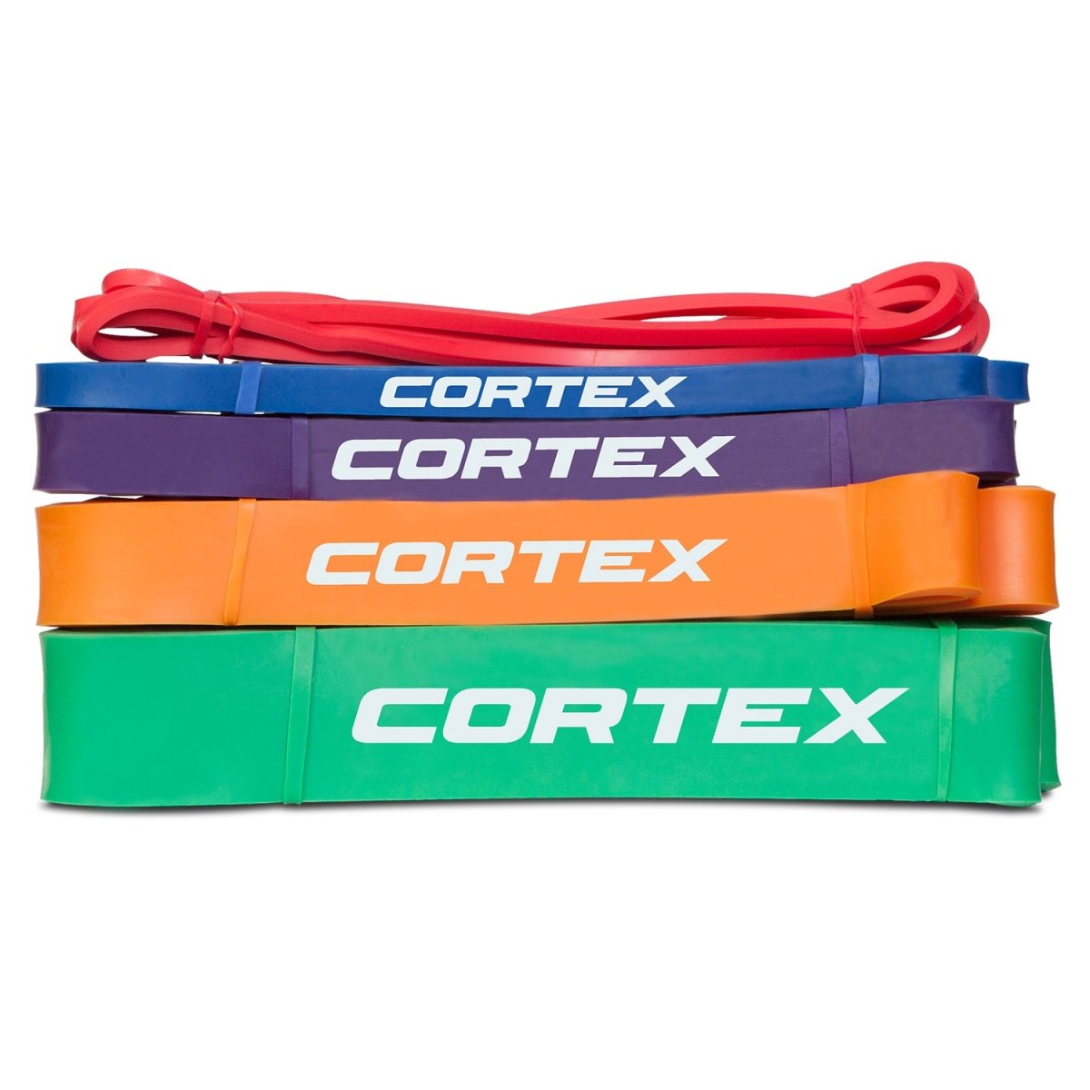 CORTEX Resistance Band Set of 5 5mm - 45mm