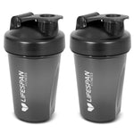 Lifespan Fitness Shaker Bottle 500ml in Black (Pack of 8)