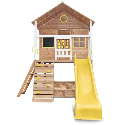 Lifespan Kids Warrigal Cubby House - Yellow Slide - ToyChest.au