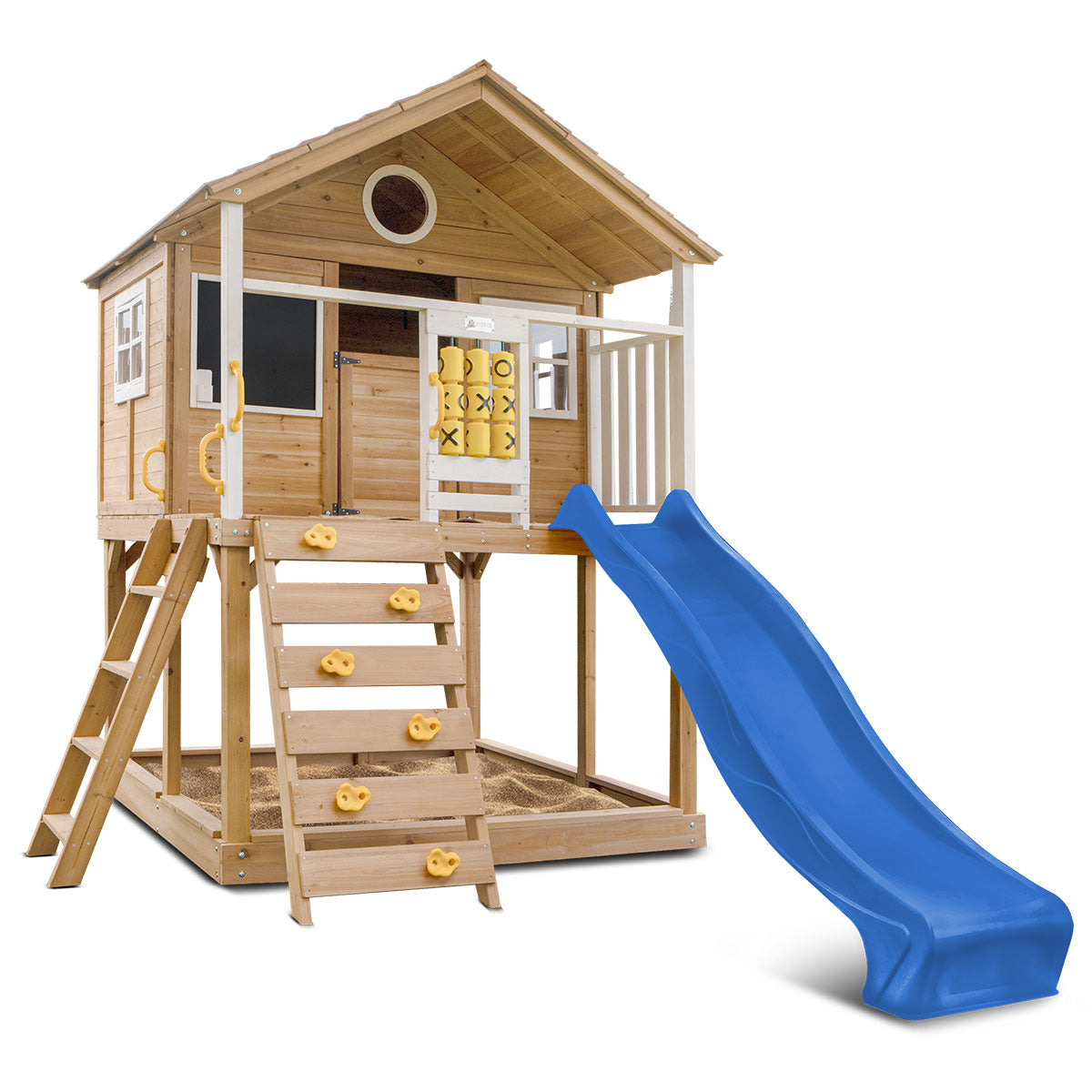 Lifespan Kids Warrigal Cubby House with 2.2m Slide (Blue)