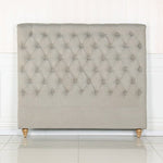 Bed Head King Size French Provincial Headboard Upholsterd Fabric Beige - 2100622203419 Toy Chest Australia 1