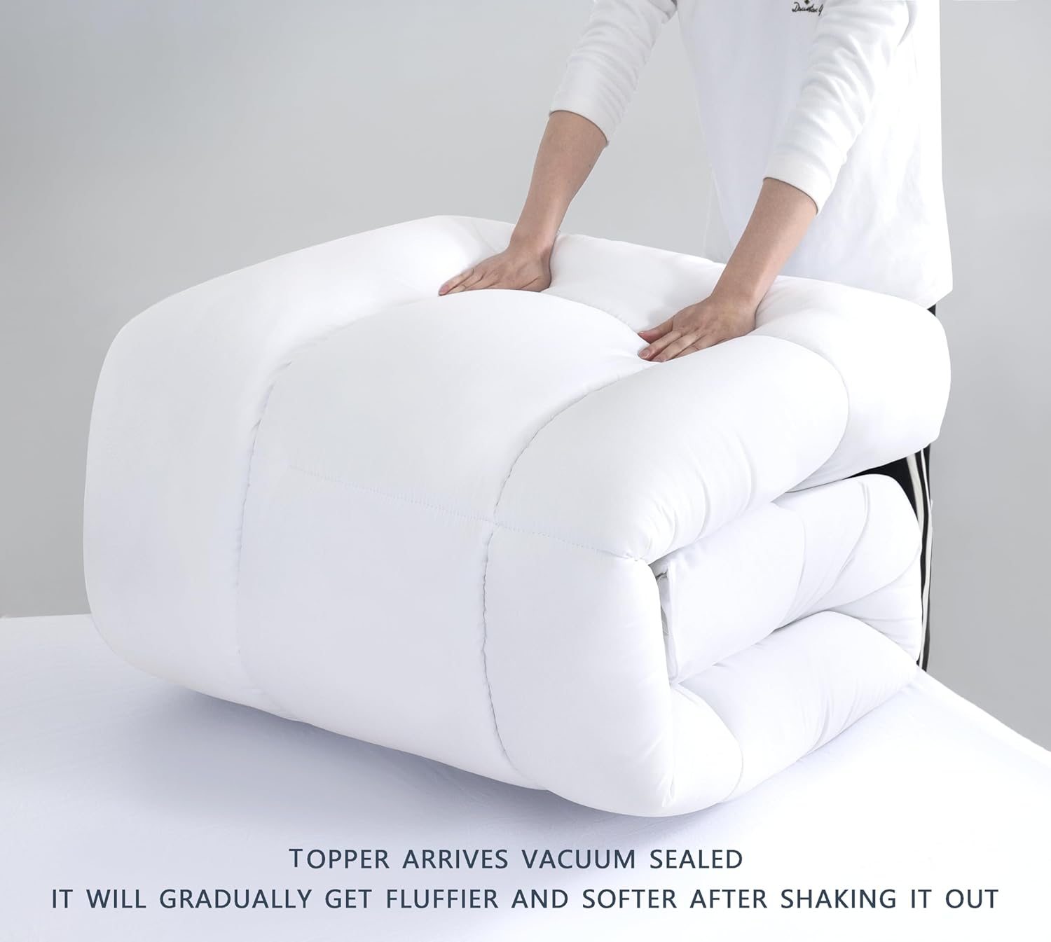 Luxurious Extra Thick 1000GSM Mattress Topper - Super King size - 9728820216159 Toy Chest Australia 3