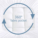 Luxurious Extra Thick 1000GSM Mattress Topper - Super King size - 9728820216159 Toy Chest Australia 7