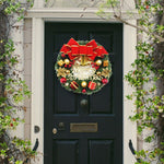Christmas Wreath Door Garland Decoration Front Door Hanging Flowers Tree Decor(J1 - 4)