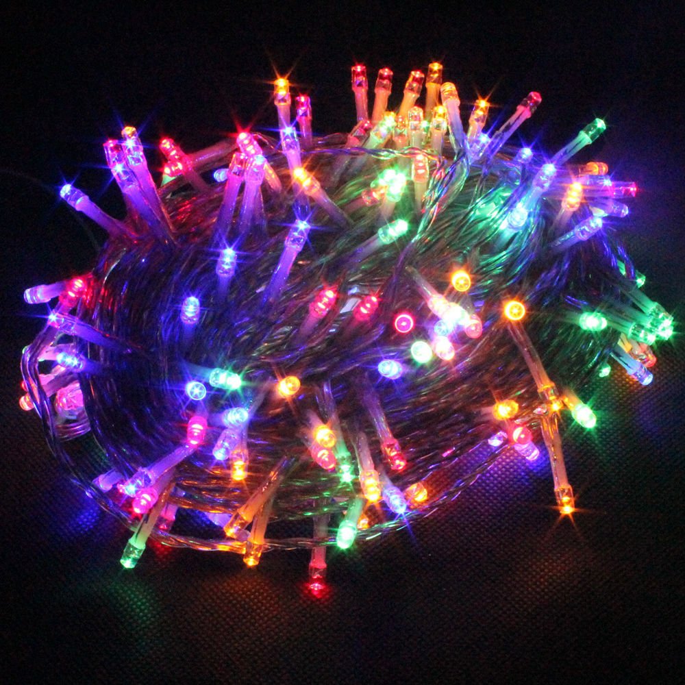 Solar Fairy String Led Lights 12M - 32M Outdoor Garden Christmas Party Decor(12M100Led)