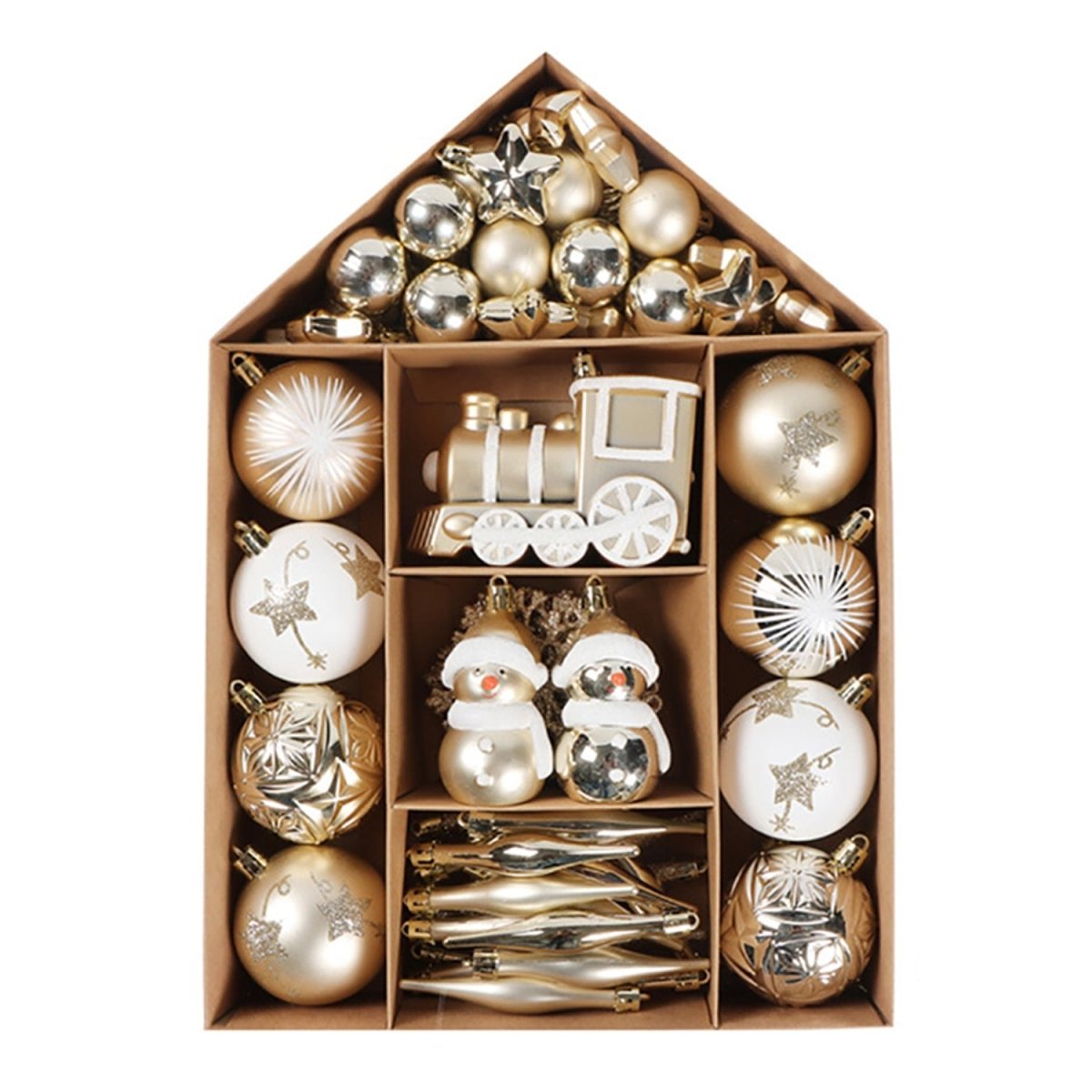 70 - piece Christmas Tree Xmas Balls Decorations Baubles Hanging Party Ornament