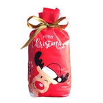 10pcs Christmas Candy Bags Gift Treat Drawstring Pouches Biscuit Cookie Packaging - 10Pcs Bag - Merry Christmas