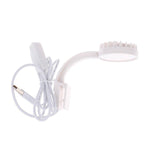Small LED Fishbowl Aquarium Light Clip On Aquarium Plant Lighting Fish Tank Lamp - White