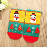 Christmas Socks Santa Reindeer Snowman Pattern Xmas Party Gift Stockings - Bear