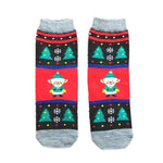 Christmas Socks Santa Reindeer Snowman Pattern Xmas Party Gift Stockings - Deer