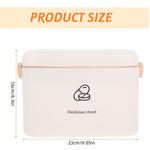 Medicine Cabinet Household Organizer Storage Emergency First Aid Kit Organizer