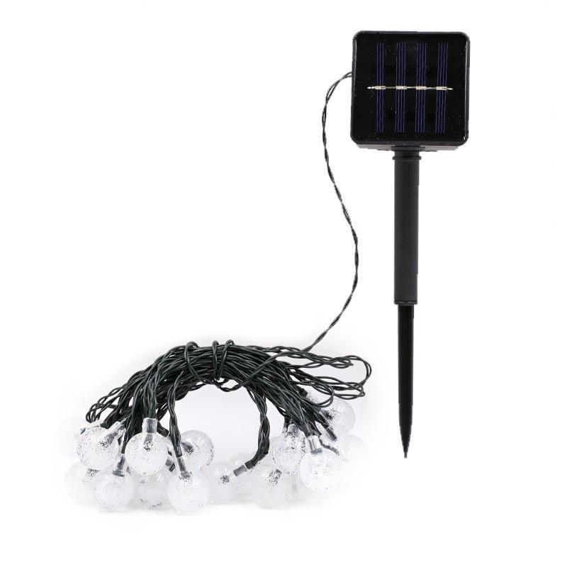 100/200Led Solar Globe String Lights Fairy Festoon Outdoor Party Decor - 22M 200LED