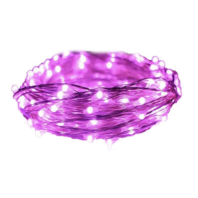 5M 10M 20M Usb Powered Copper Wire String Fairy Lights Xmas Wedding Party Home - Colourful(20m 200lights)