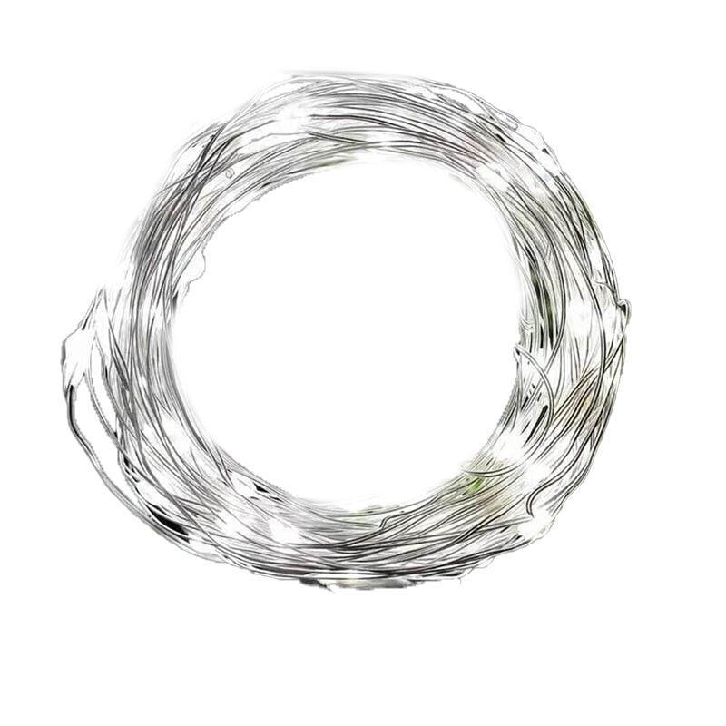 5M 10M 20M Usb Powered Copper Wire String Fairy Lights Xmas Wedding Party Home - Warm White(10m 100lights)