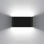 LED Wall Light IP65 Waterproof Modern Up Down Outdoor Indoor Sconce Lamp - Wall Light - Black - Cool