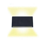 LED Wall Light IP65 Waterproof Modern Up Down Outdoor Indoor Sconce Lamp - Wall Light - Black - Warm