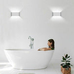 LED Wall Light IP65 Waterproof Modern Up Down Outdoor Indoor Sconce Lamp - Wall Light - White - Warm