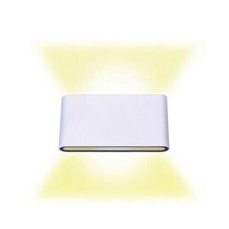 LED Wall Light IP65 Waterproof Modern Up Down Outdoor Indoor Sconce Lamp - Wall Light - White - Warm