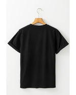 Black Nutcracker Merry Christmas Printed Crewneck T Shirt - 2XL