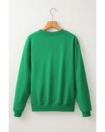 Dark Green Merry Christmas Heat Transfer Graphic Sweatshirt - 2XL