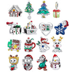 925 Sterling Silver Christmas Bead Diy Accessories