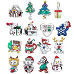 925 Sterling Silver Christmas Bead For Diy Accessories