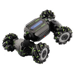 Twist Stunt Car with 2.4g Remote Control - Dual Control - Orange / Green