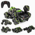 360 - degree Swing Arm Stunt Car with 2.4g Six - wheel Drift Spray