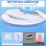 Universal Vertical Cooling Base For Sony Ps5 Slim - Black - Colourful White
