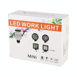 Car Round Work Light With Cob Lamp Beads