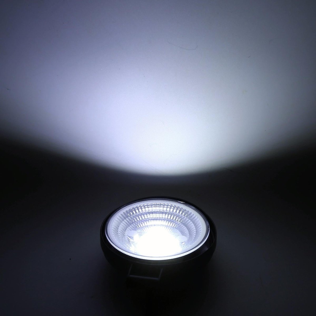 Car Round Work Light With Cob Lamp Beads