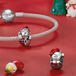 925 Sterling Silver Christmas Diy Bead Accessories