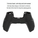 Black Silicone Protective Case for Ps5 Gamepad - Anti - skid Cover - Black + 8 Hats