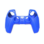 Black Silicone Protective Case for Ps5 Gamepad - Anti - skid Cover - Black + 8 Hats