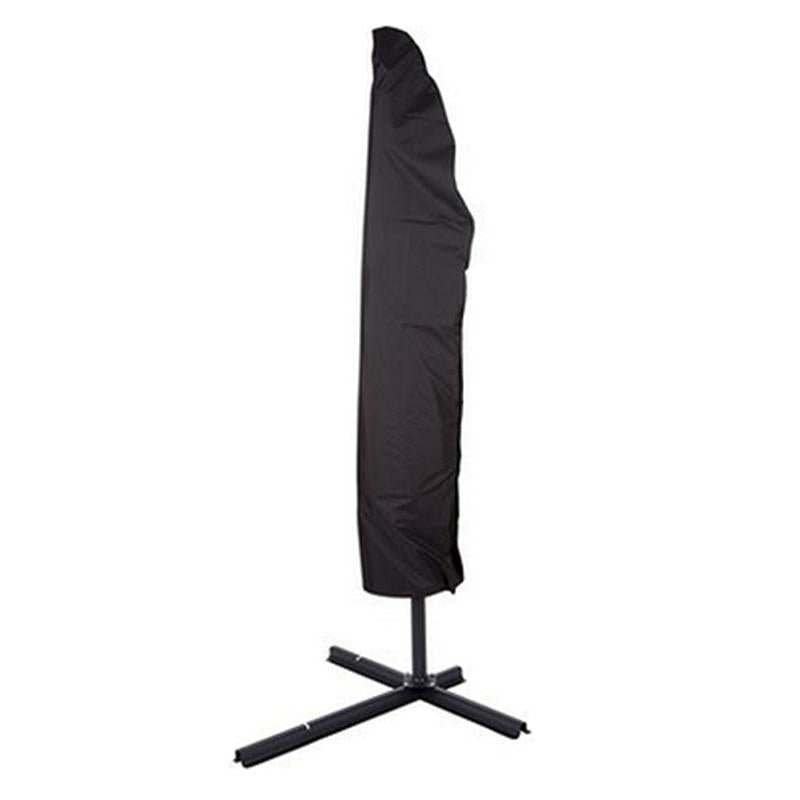 Foldable Outdoor Umbrella Cover - Uv Protection 210d Oxford Cloth 57x48x25cm Black