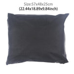 Foldable Outdoor Umbrella Cover - Uv Protection 210d Oxford Cloth 57x48x25cm Black