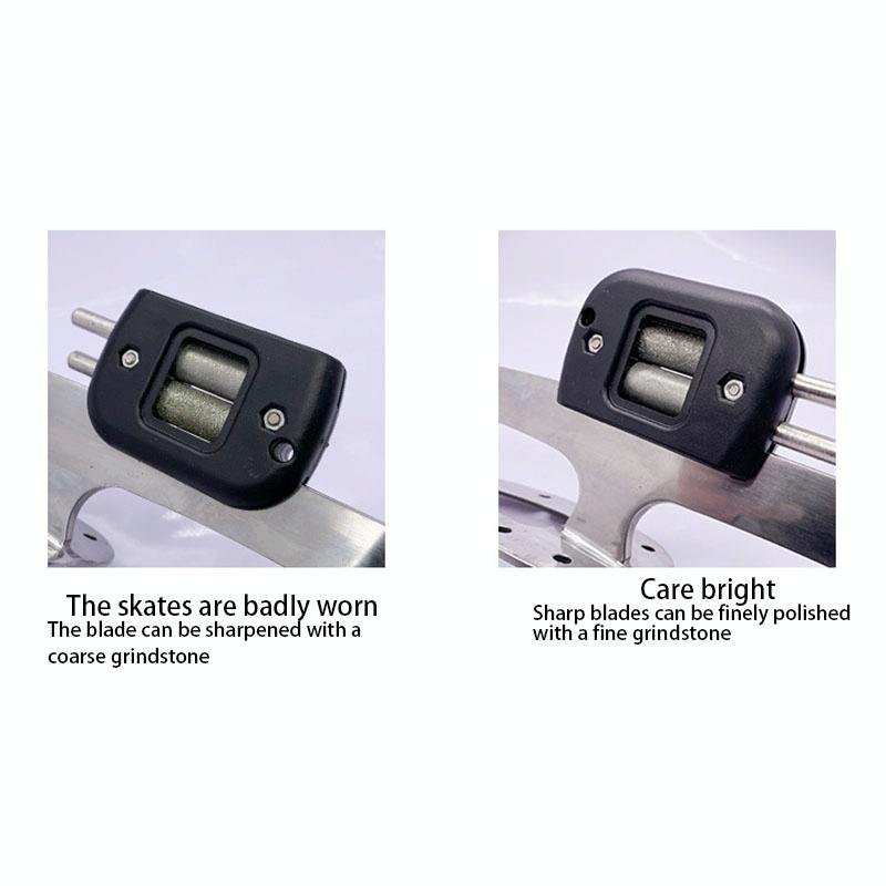 2 - in - 1 Knife Sharpener for Spher Mill and Figure Skates