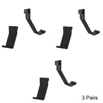 Ps5 Headphone Storage Rack - 3 Pairs Side - mounted Hook