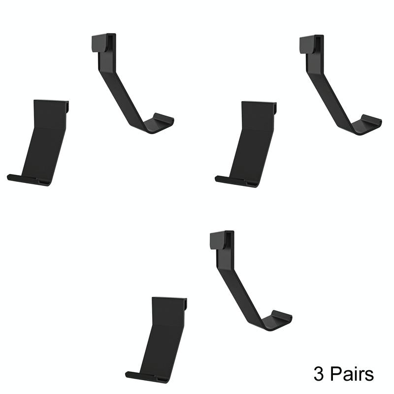 Ps5 Headphone Storage Rack - 3 Pairs Side - mounted Hook