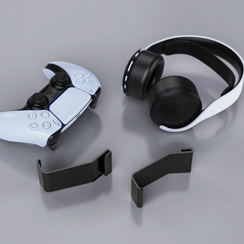 Ps5 Headphone Storage Rack - 3 Pairs Side - mounted Hook