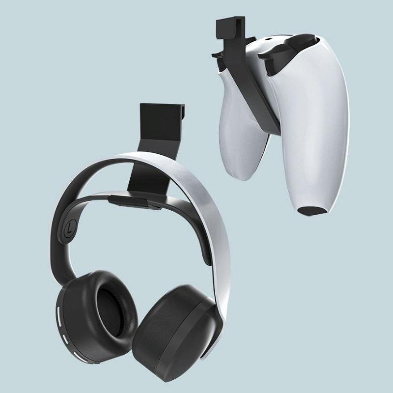 Ps5 Headphone Storage Rack - 3 Pairs Side - mounted Hook