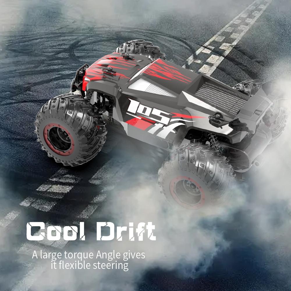 Off - road 2.4g Rc Electric Climbing Vehicle - Black Red