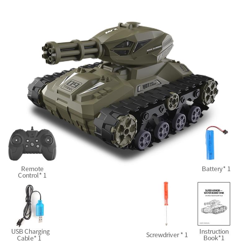 Drift Rc Car - Single Control Track Spray Bomb - Blue