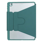 360 Rotation Bluetooth Keyboard Leather Case For Ipad 10.9 2022 - Transparent Acrylic With Touch Control - Black