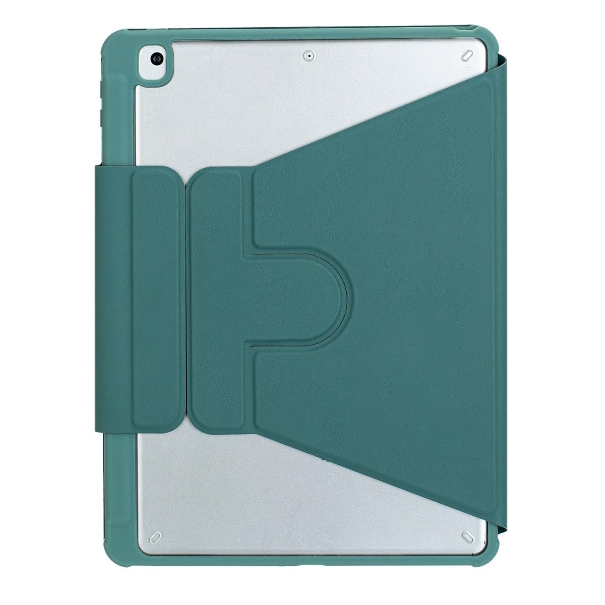 360 Rotation Bluetooth Keyboard Leather Case For Ipad 10.9 2022 - Transparent Acrylic With Touch Control - Black
