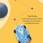 720p Hd Camera Rc Car with Real - time Surveillance and Remote Control - Tank Design - Orange
