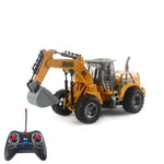 5 - way Electric Engineering Vehicle Model with Wireless Remote Control - Bulldozer