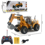 5 - way Electric Engineering Vehicle Model with Wireless Remote Control - Bulldozer