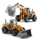 5 - way Electric Engineering Vehicle Model with Wireless Remote Control - Bulldozer
